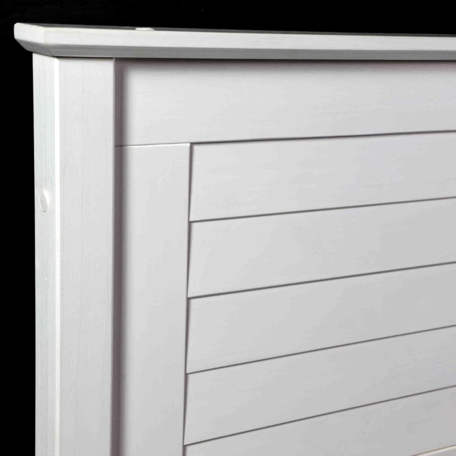 Greenport Solid Wood Louvered Bed