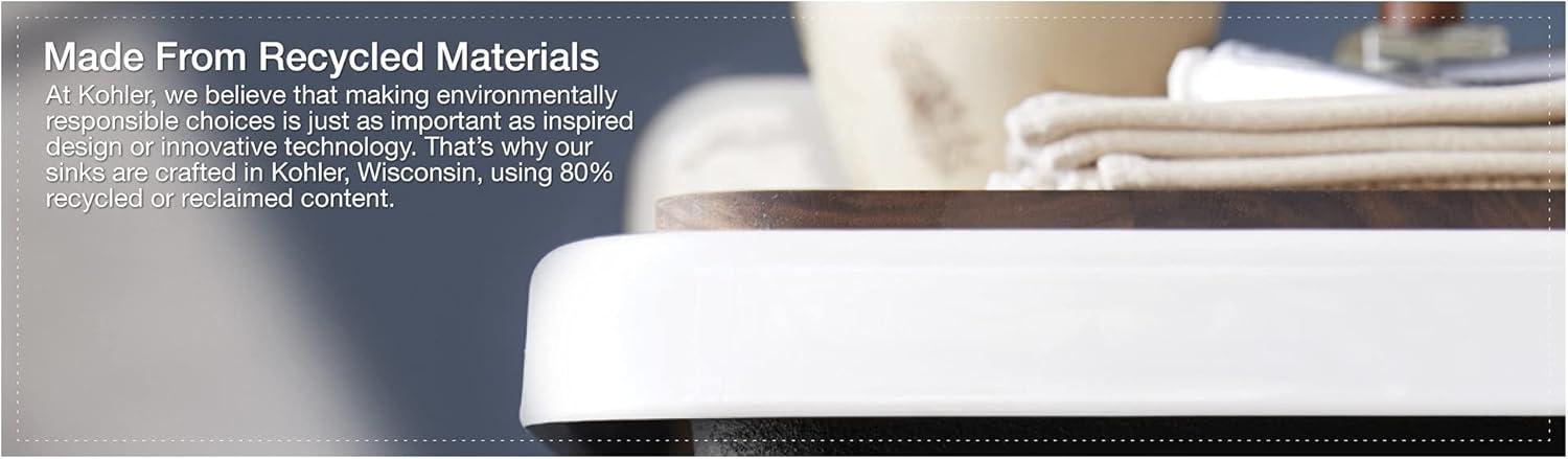 Whitehaven® Self-Trimming 32-1/2" L x 21-9/16" W x 9-5/8" Under-Mount Single-Bowl Sink with Short Apron