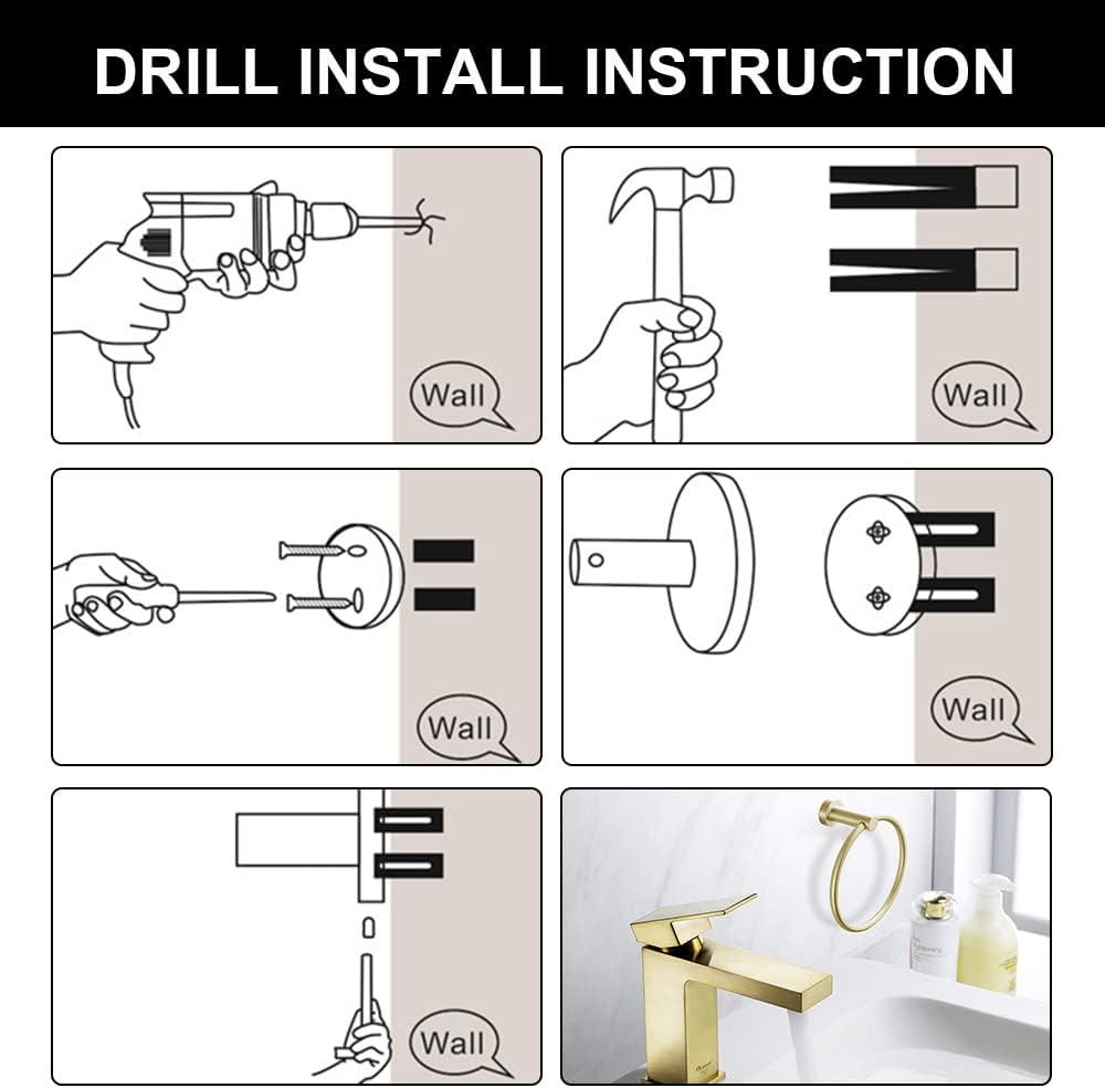 5 - Piece Bathroom Hardware Set