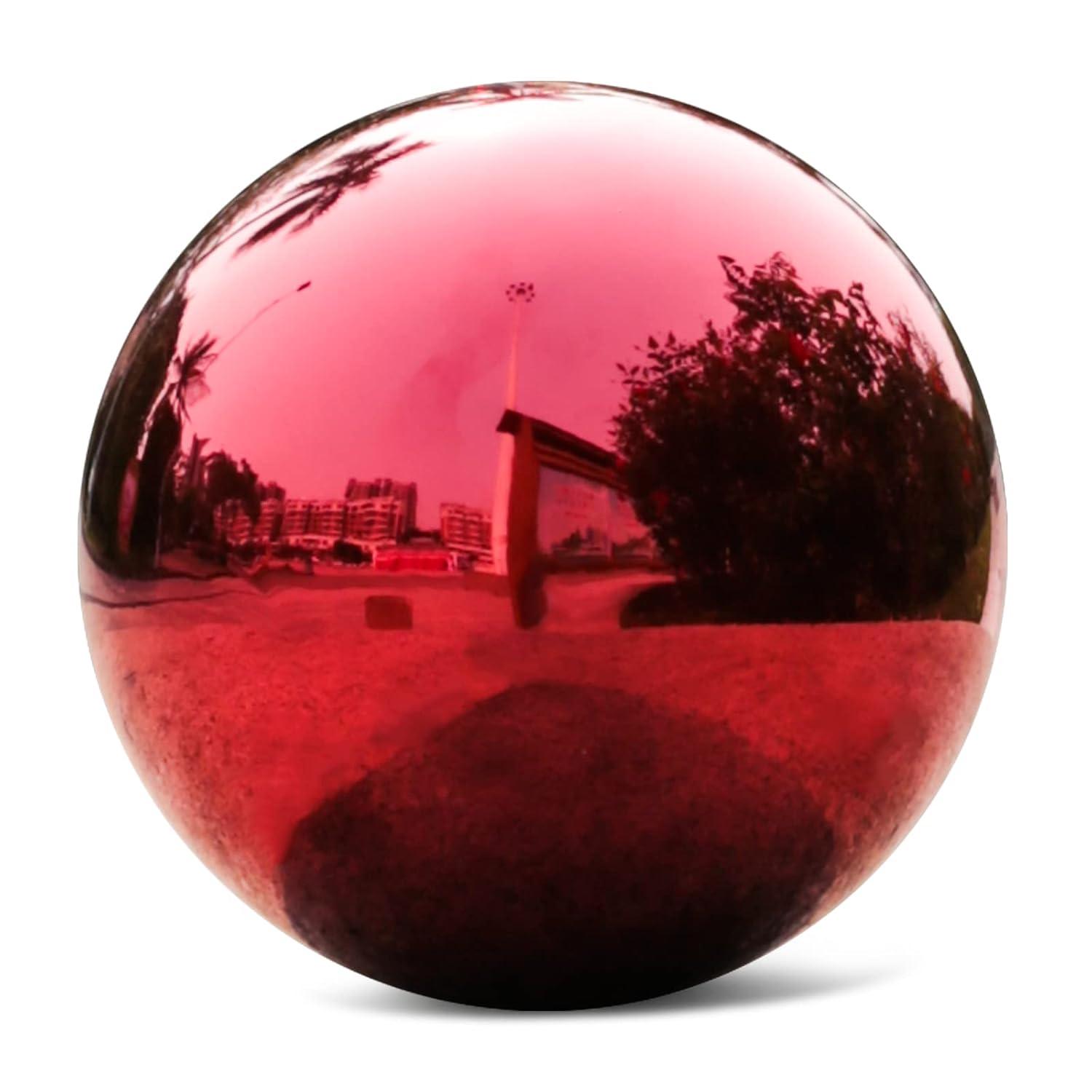 The Holiday Aisle® Champlain Metal Abstract Gazing Ball