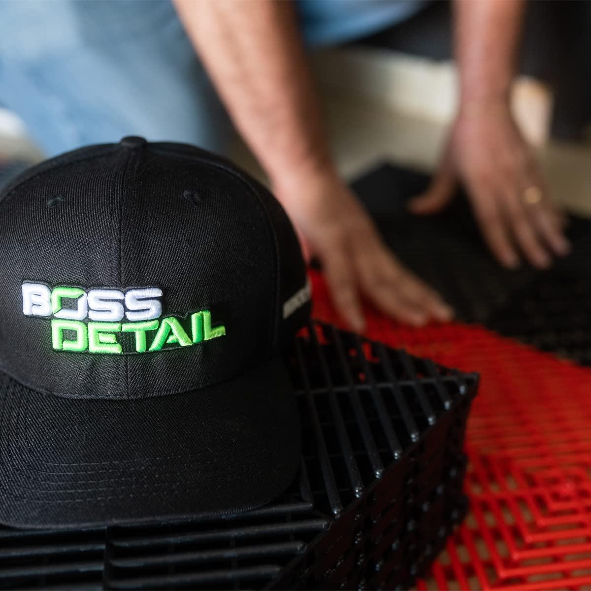 12"x12" Green PVC Floor Tile, for Garage