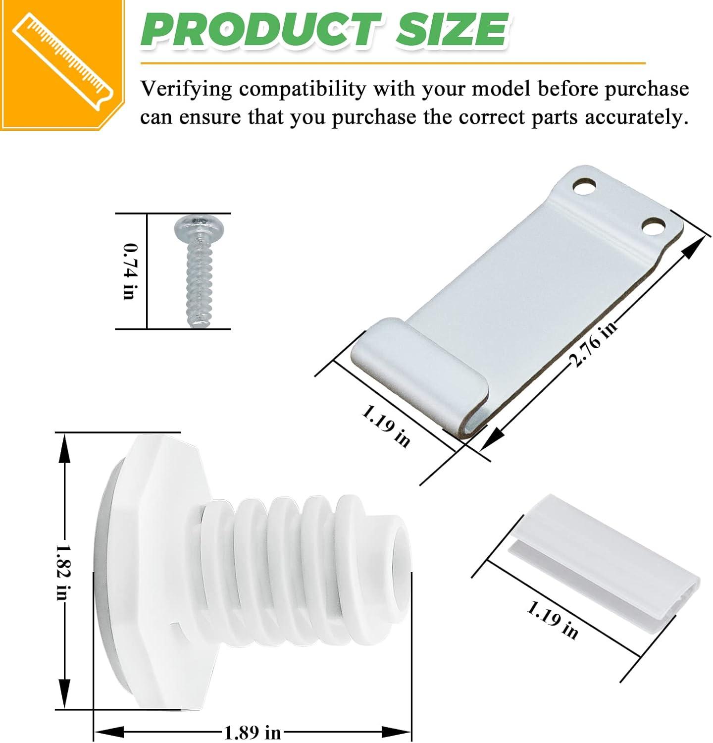 W10869845 Dryer Stacking Kit for Whirlpool & Maytag dryers & Long Vent Dryers, Replaces AP6047938, W10298318RP, W10761316, W10298318, PS3407625