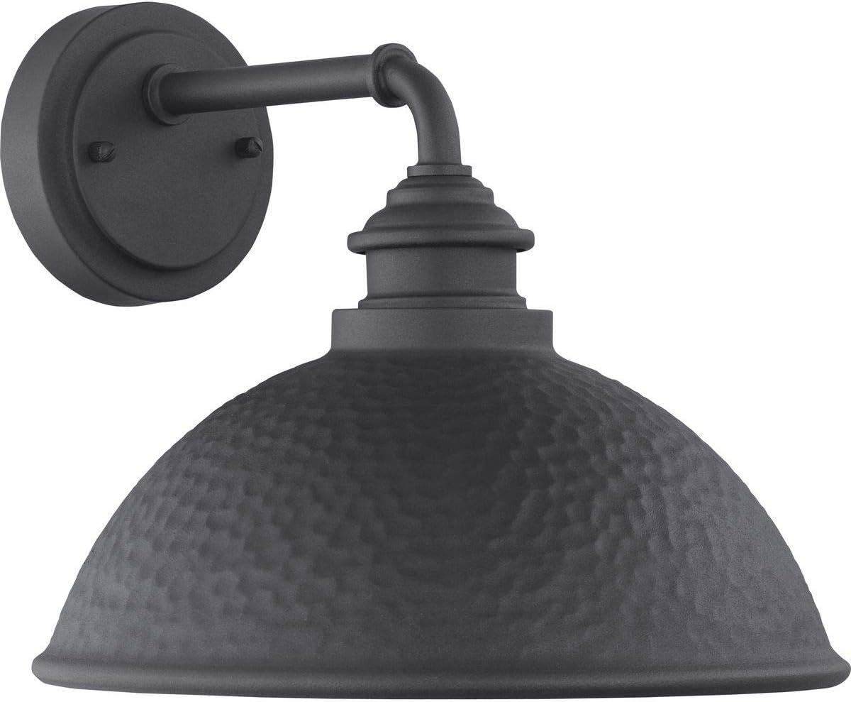 Progress Lighting  100W 1-Light Medium E-26 Incandescent Outdoor Wall Sconce, Black