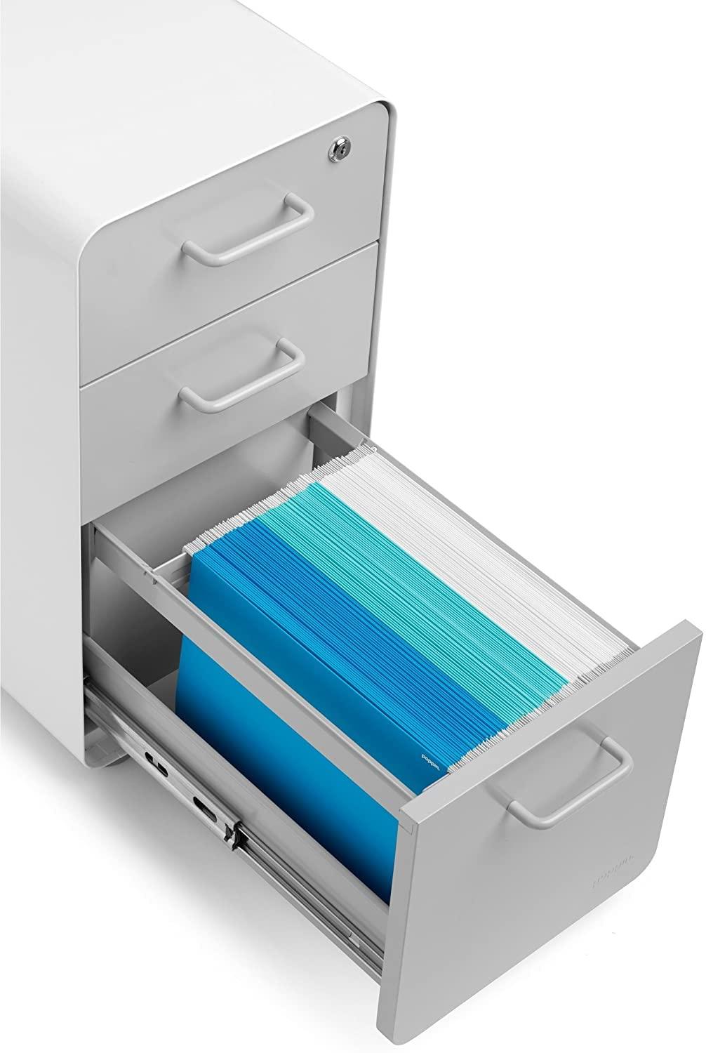 Slim Stow 3 - Drawer Vertical File Cabinet
