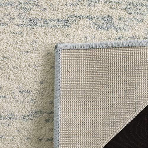 SAFAVIEH Adirondack Esmond Striped Area Rug, Slate/Cream, 10' x 14'