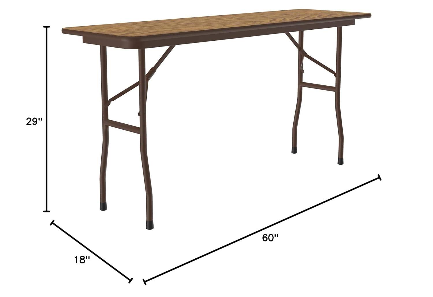 Correll, Inc. Rectangular Portable Folding Table