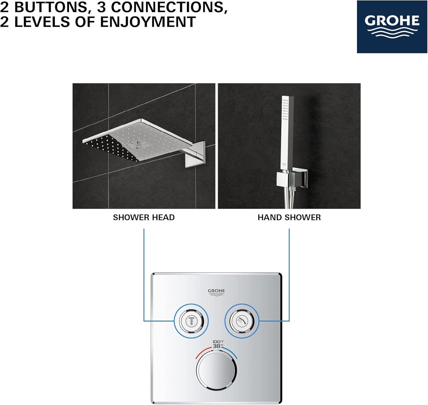 Grohtherm® Single Function 3.94 lb. Thermostatic Valve Trim