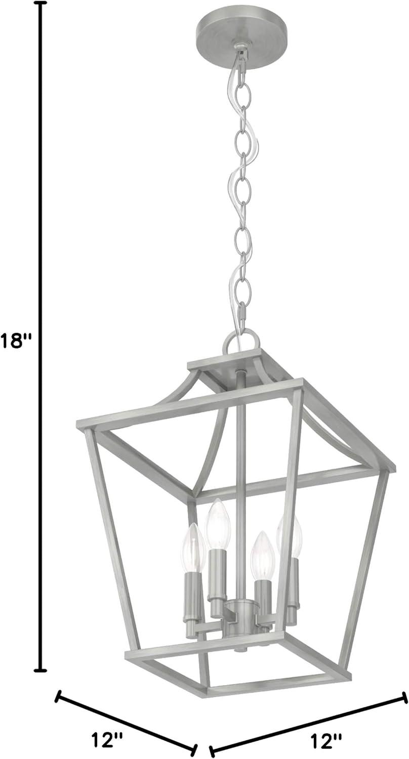 Laurel Ridge 4 - Light Lantern Geometric Chandelier