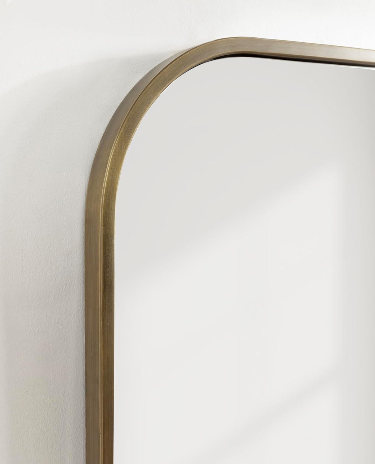 Sherman Metal Flat Wall Mirror