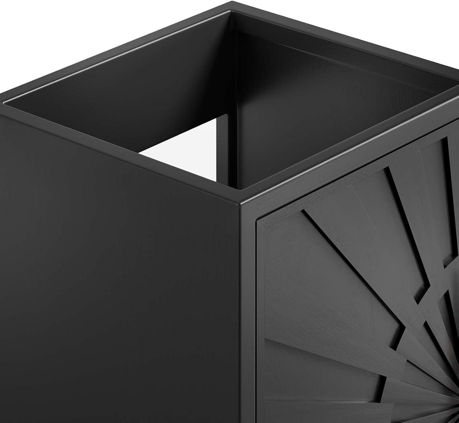 Modway Modway 16.5" Single Bathroom Vanity Base Only in Black