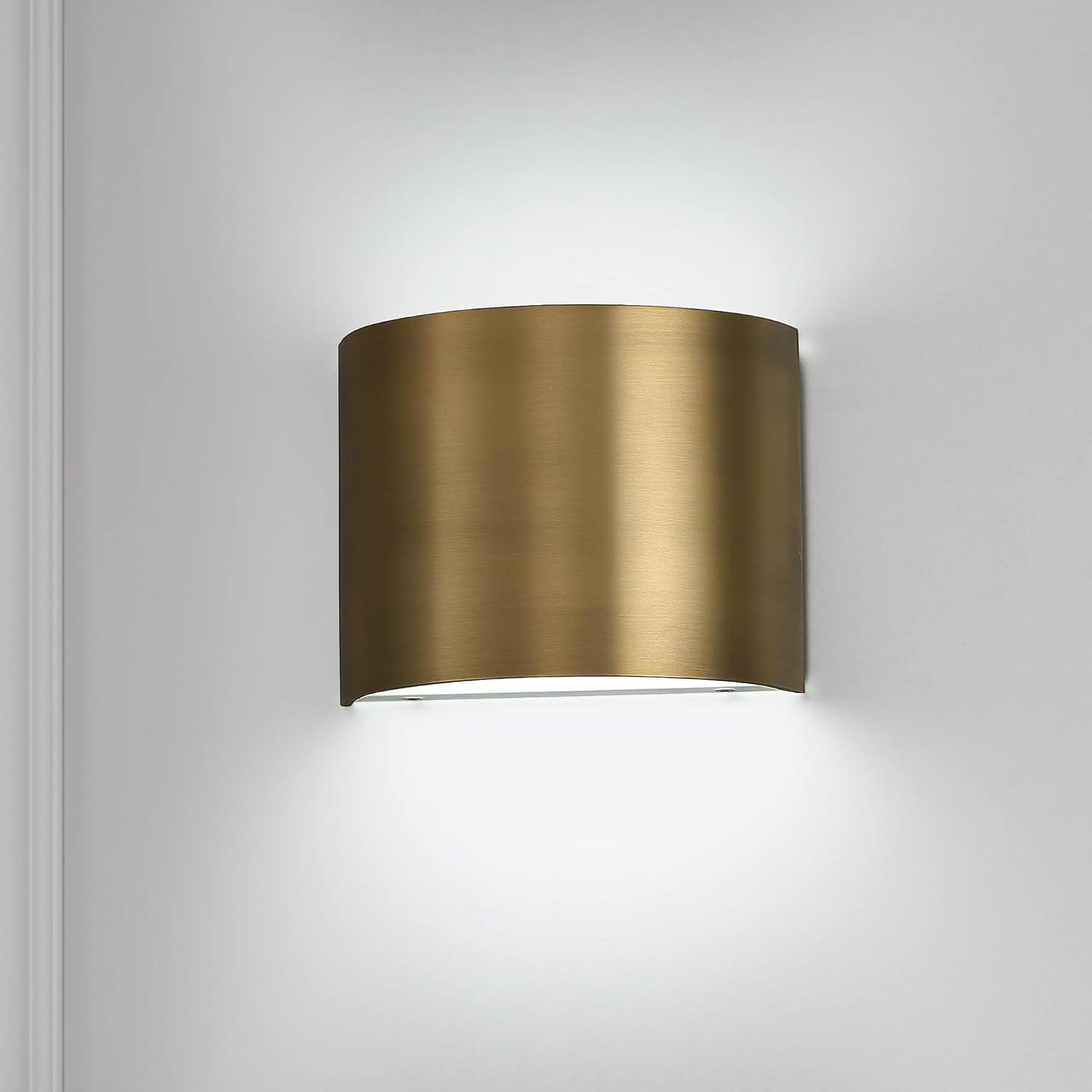 Pocket 1-Light Dimmable LED Flush Mount Wall Sconce 3000K