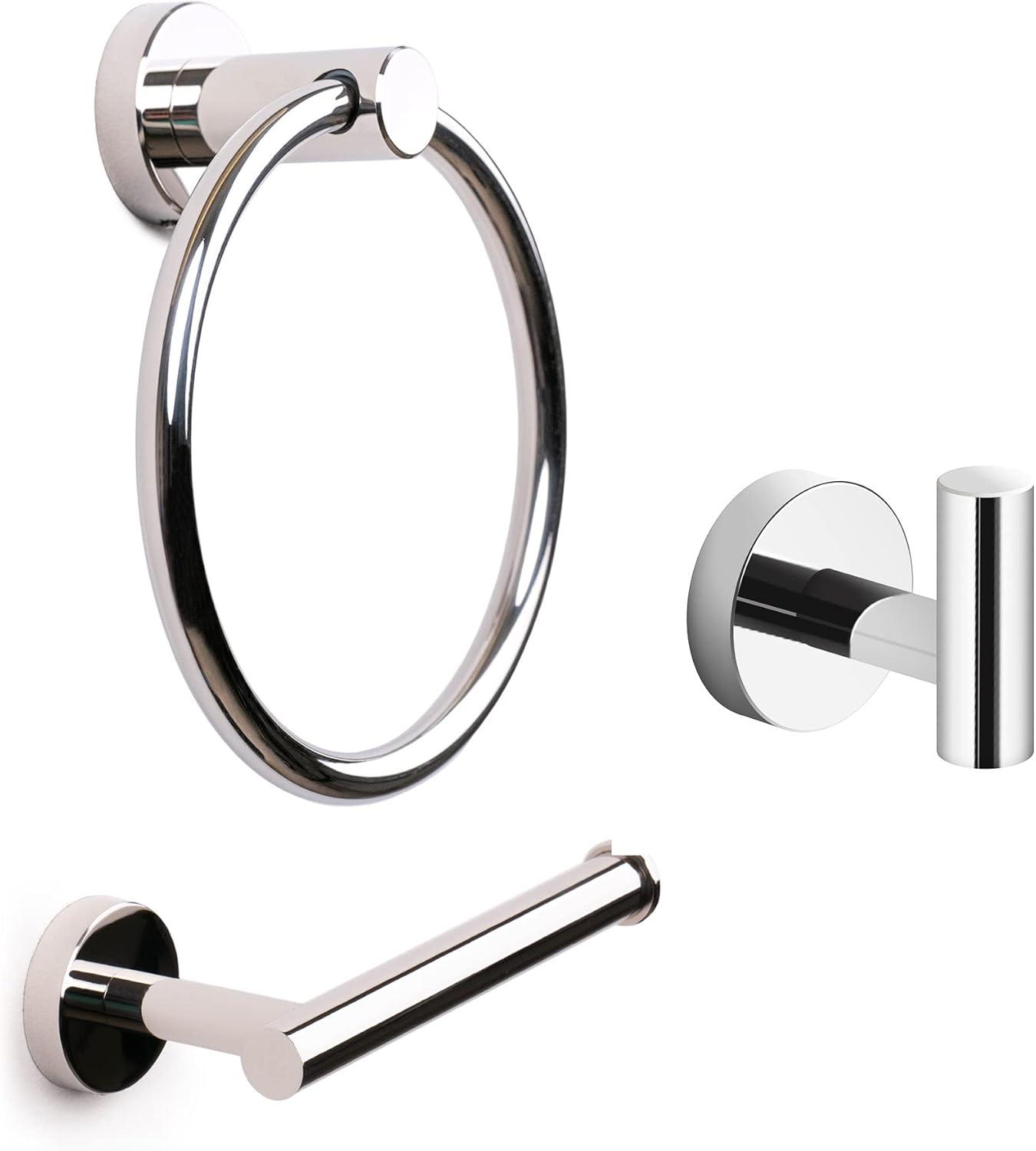 Marmolux Accessories 4 - Piece Bathroom Hardware Set S911-4BK