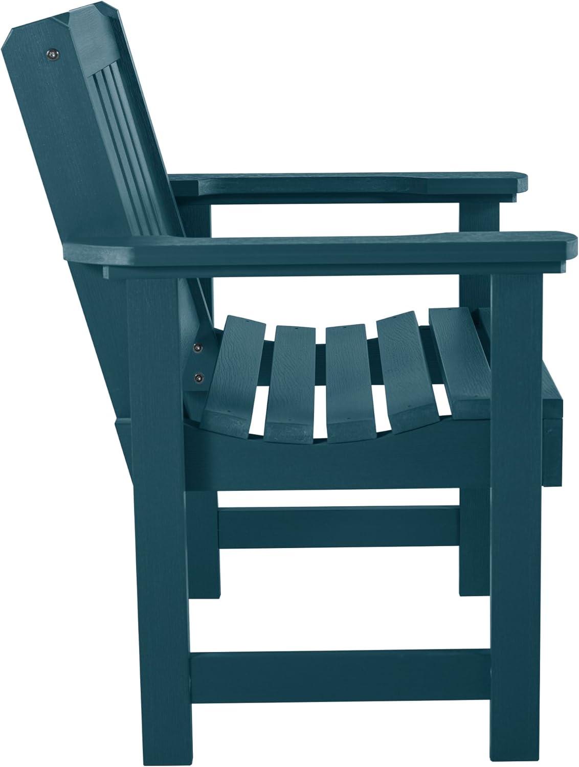 highwood  Lehigh Synthetic Wood Garden Chair Nantucket Blue