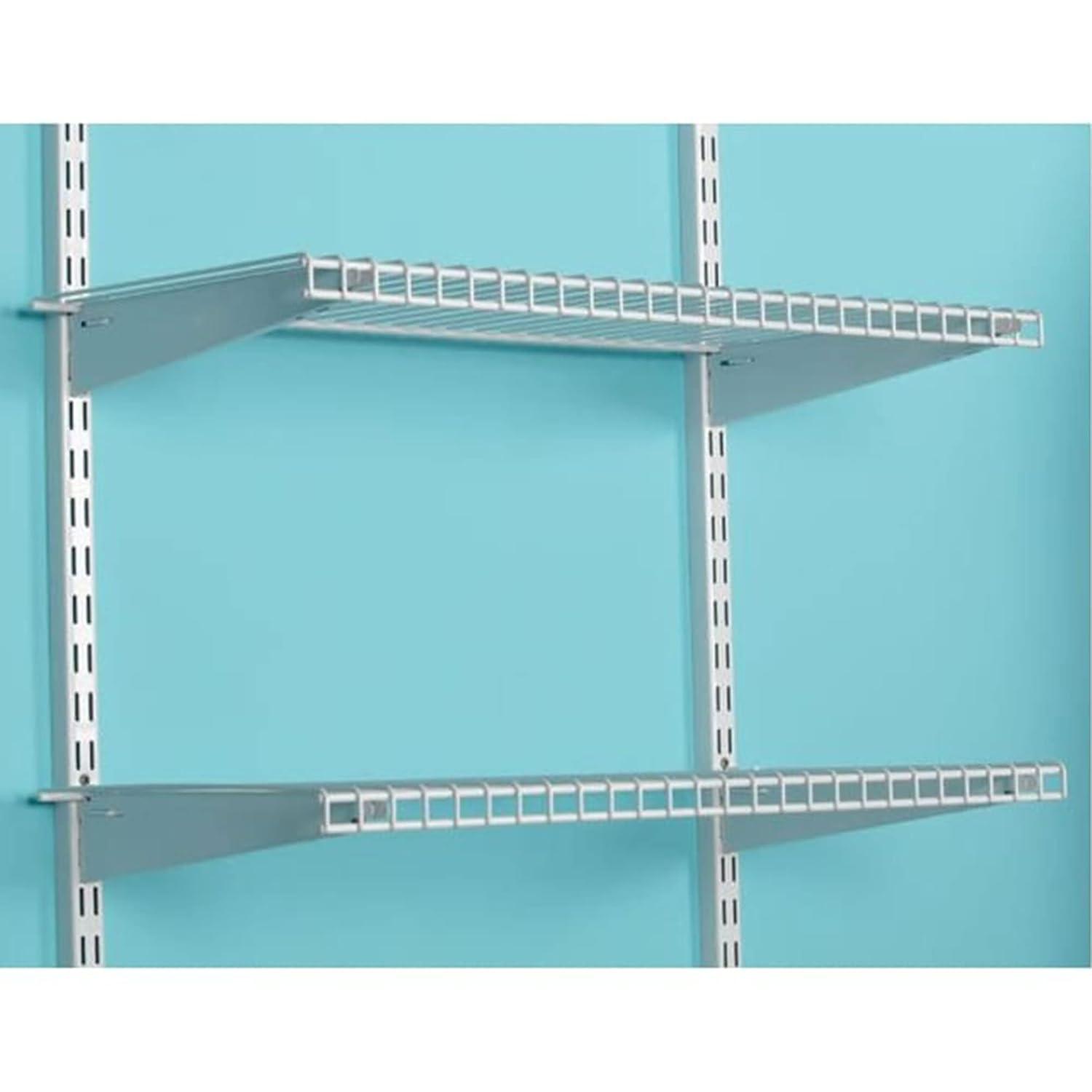 Rubbermaid Rubbermaid FG3H9100WHT Configurations Accessories 26-Inch Shelving Kit, White