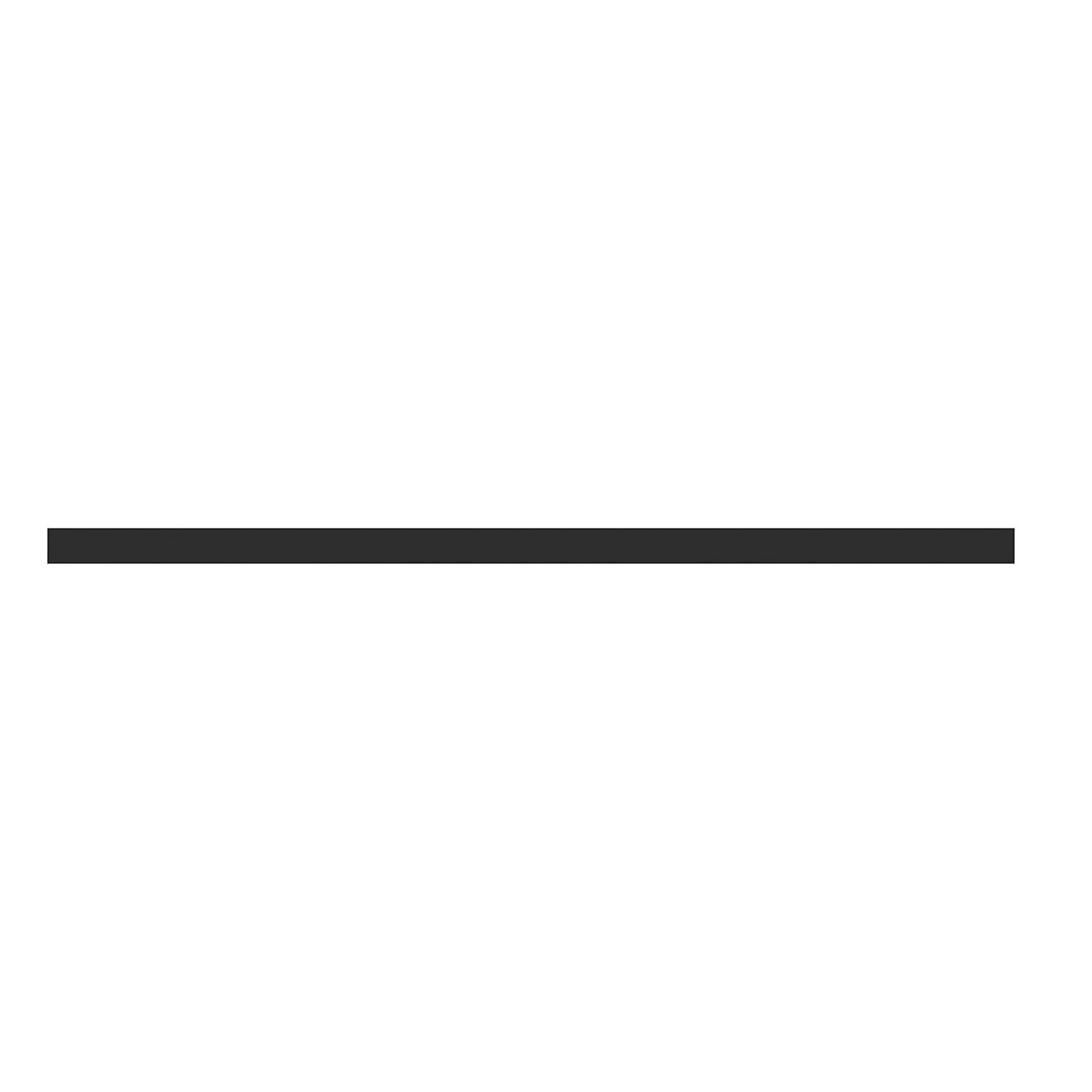 Glenwillow Home Farmhouse Style Wood Panel Headboard in Black, Full Size