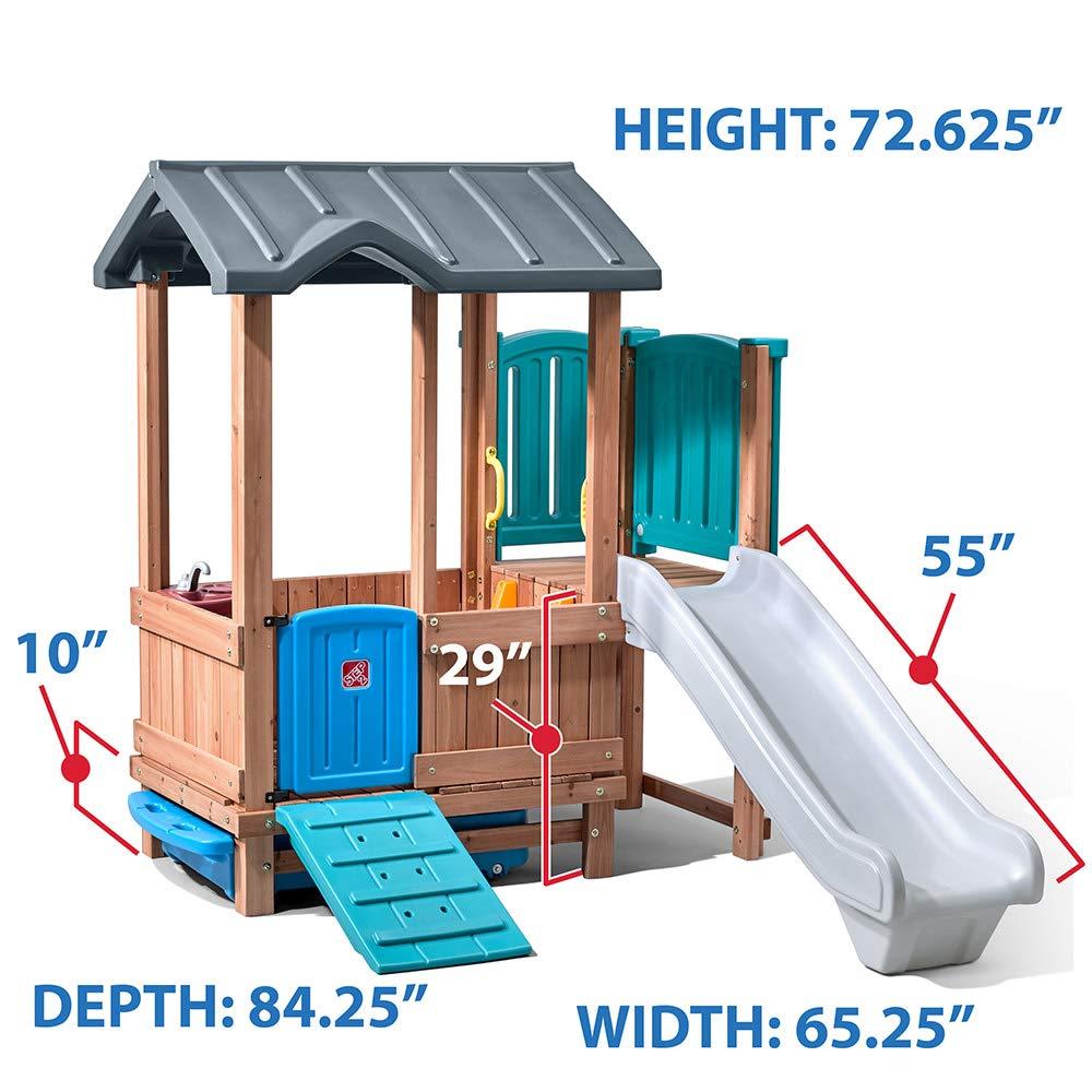Step2 Step2 Woodland Adventure Kids Outdoor Playhouse for Toddlers