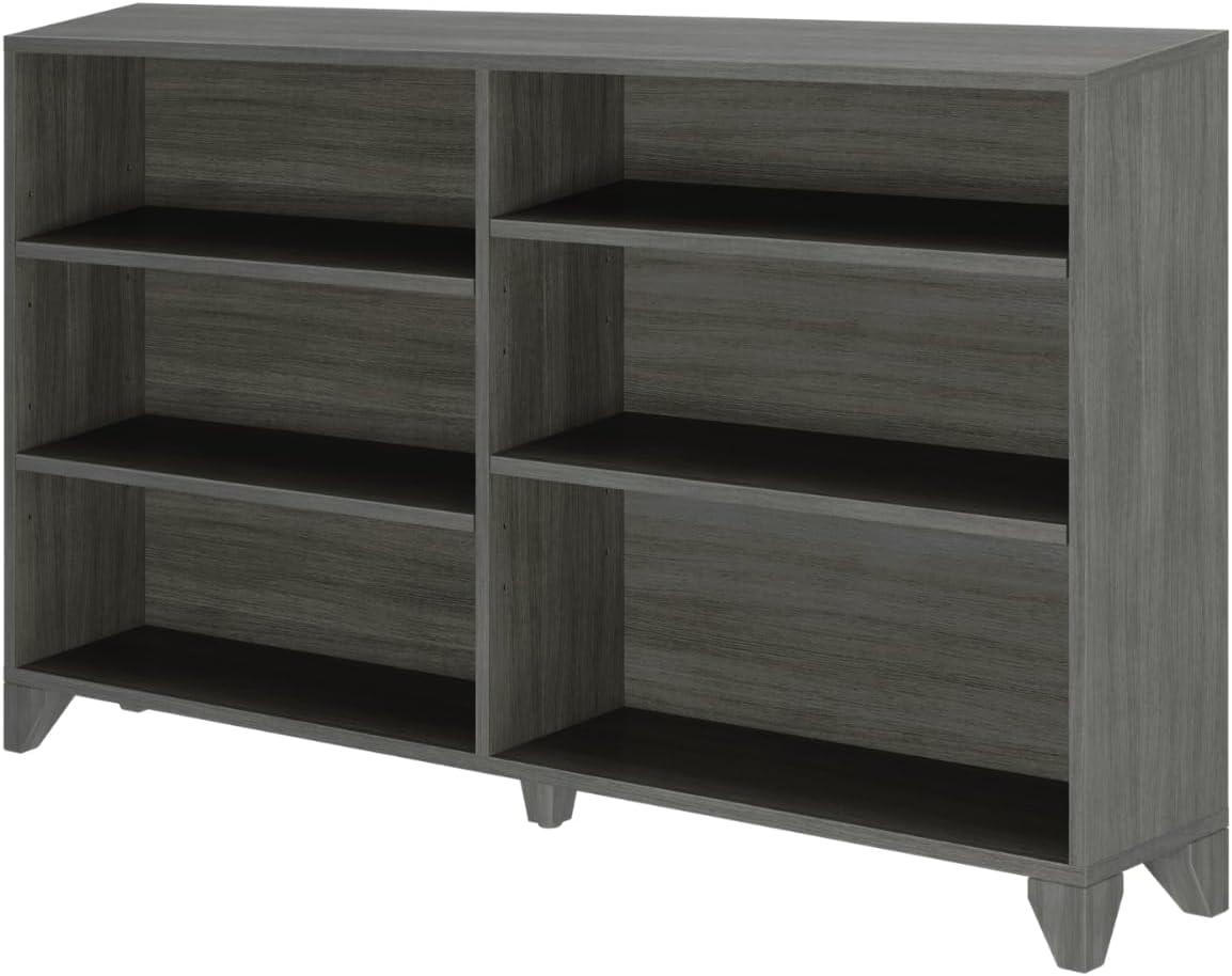 Max & Lily Classic 6-Shelf Bookcase, Solid Wood Bookcase for Kids Bedroom/Playroom