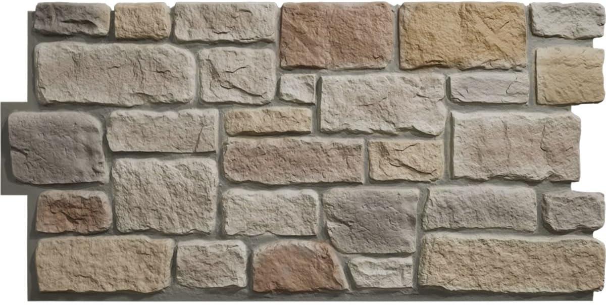 Ekena Millwork EverStone Cobblestone Faux Stone Panel