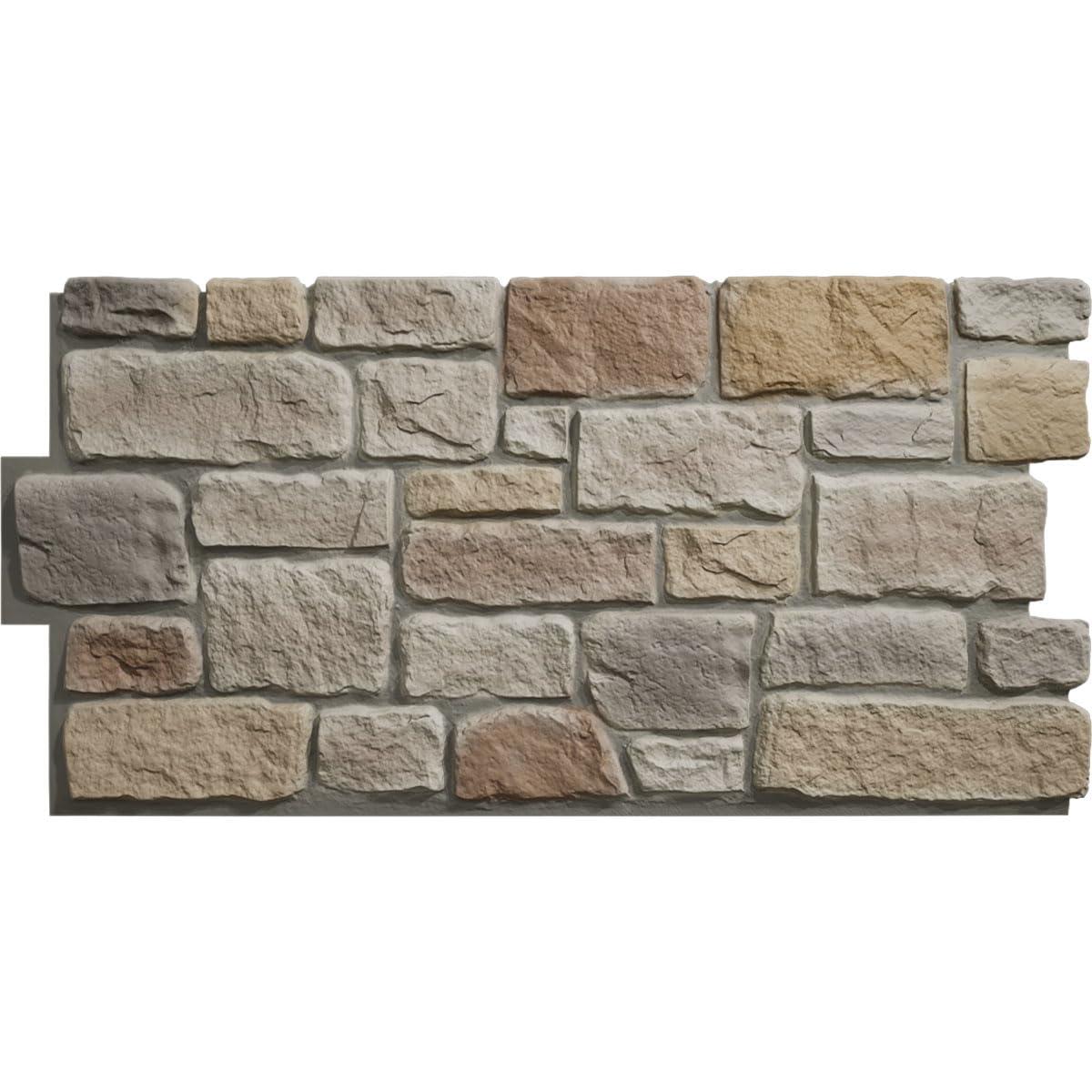 Ekena Millwork EverStone Cobblestone Faux Stone Panel