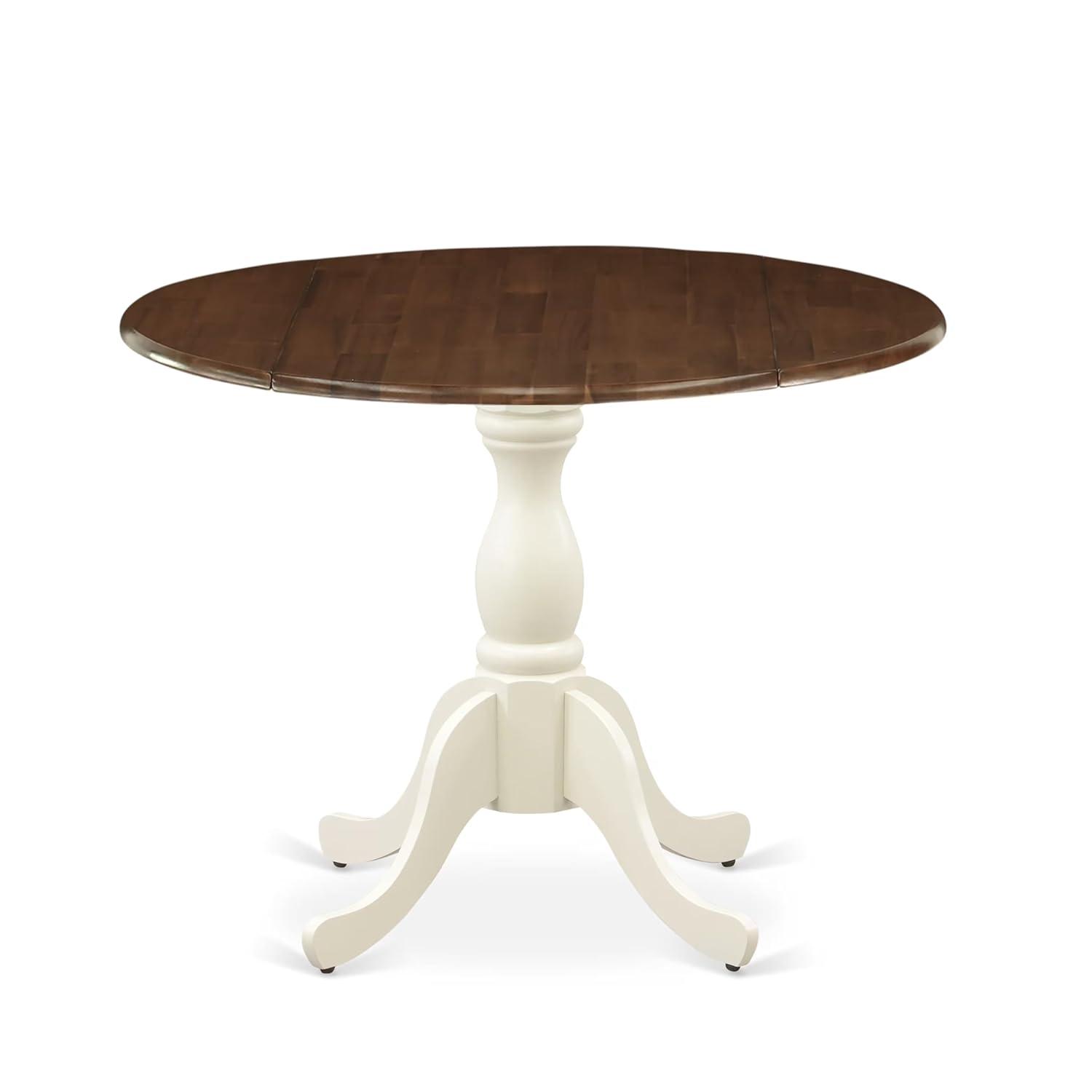 Dublin Extendable Round Solid Wood Dining Table