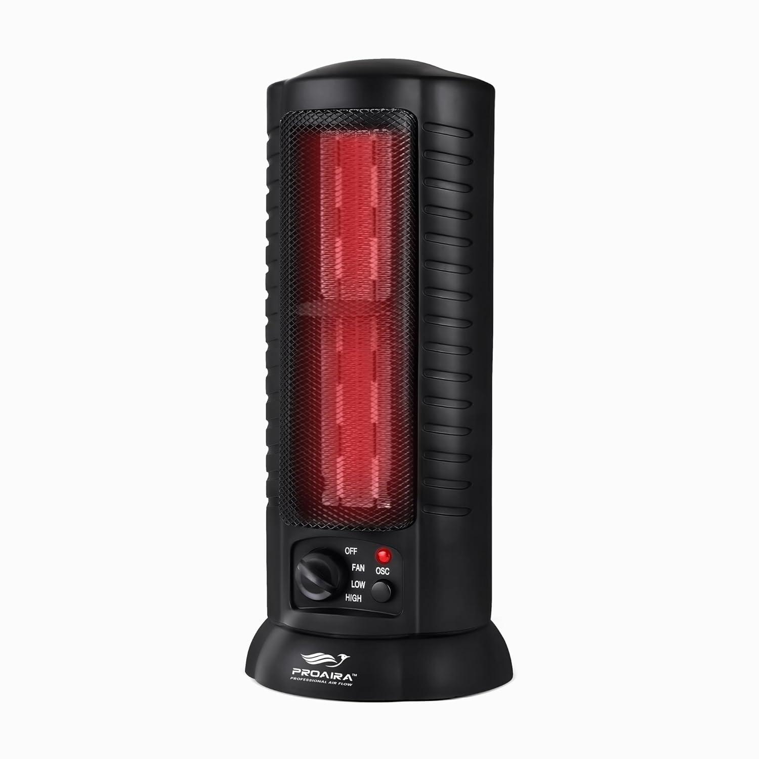 Proaira 750 Watt 5120 BTU Electric Tower Space Heater