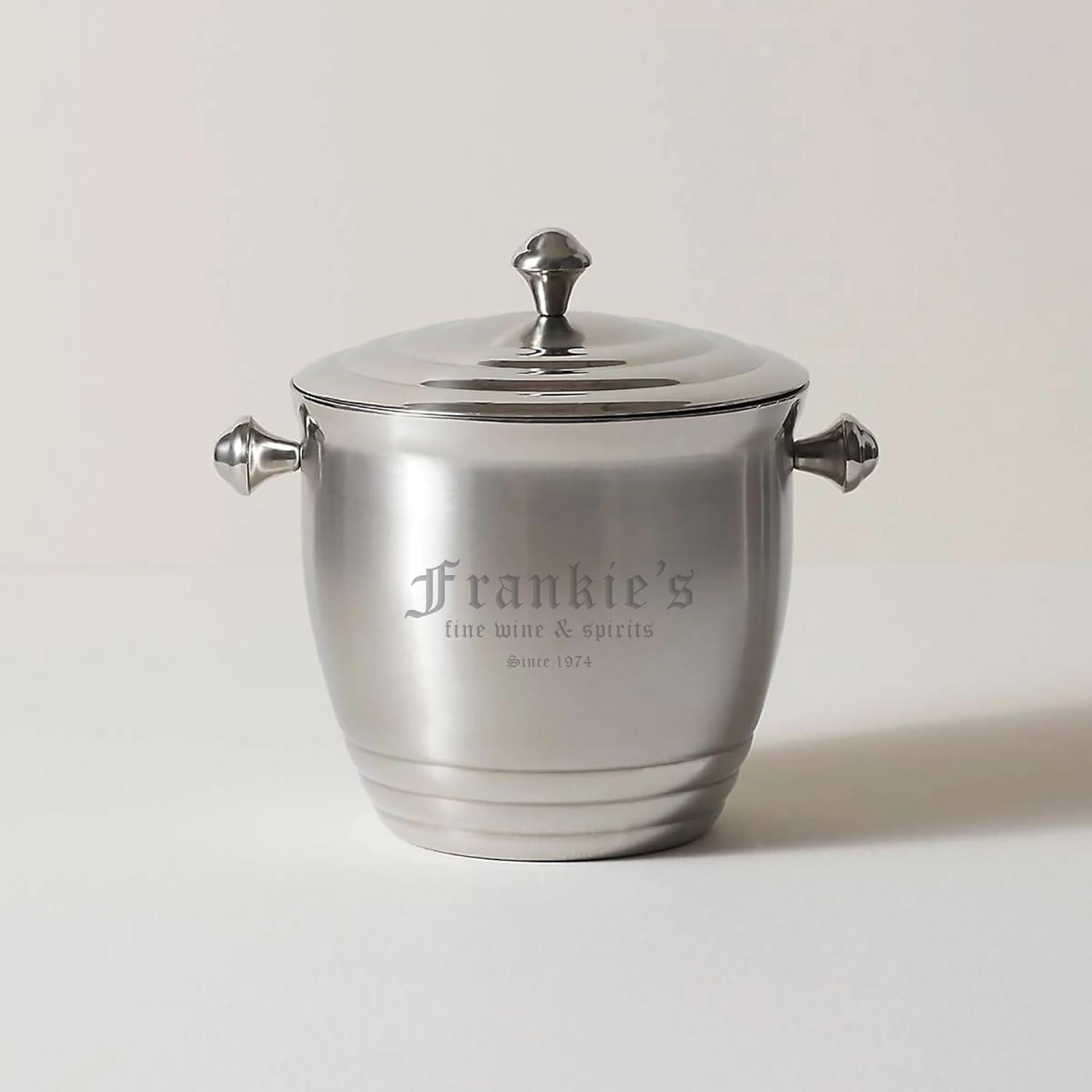 Tuscany Metal Classics Stainless Ice Bucket