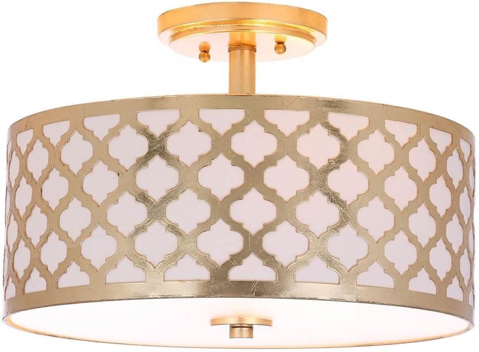 Kora Quatrefoil 3 Light 15 Inch Dia Flush Mount  - Safavieh