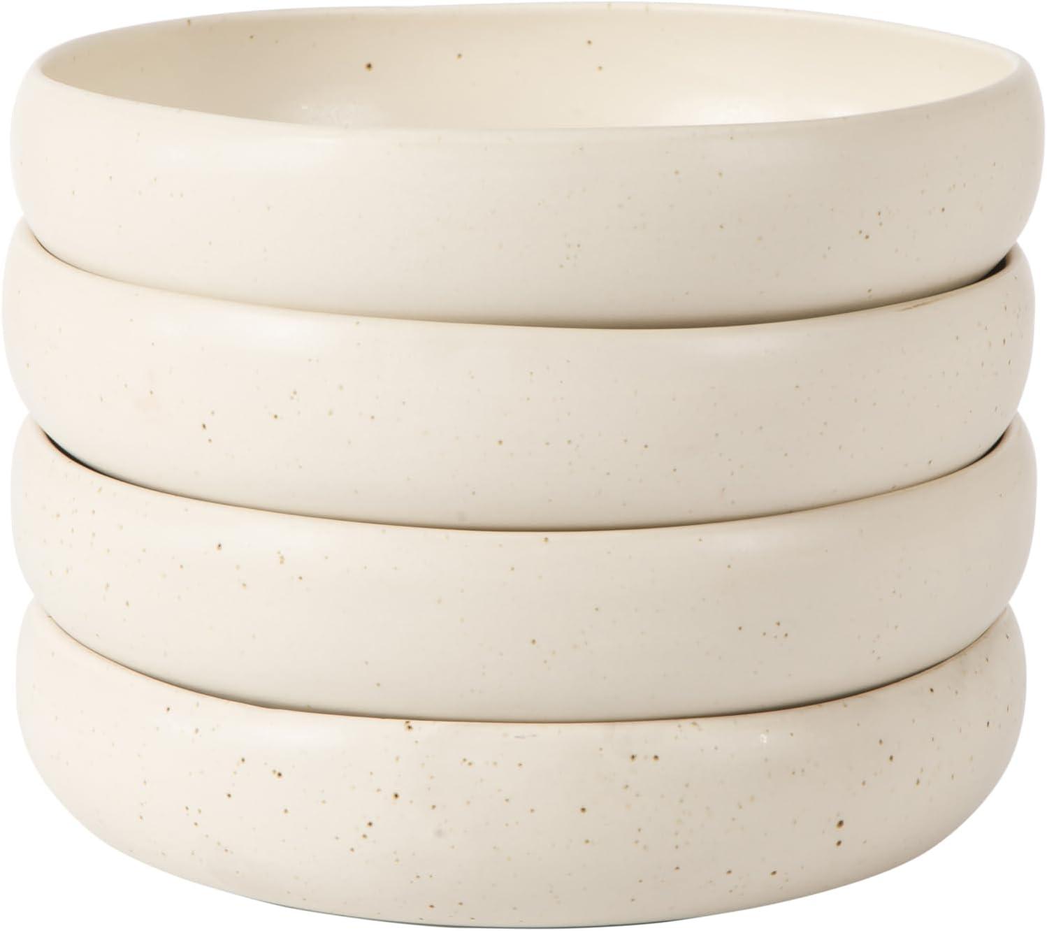 Bloomhouse Corcisa Clay 4 Piece Dinner, Pasta, Meal Bowl Set & Reviews | Wayfair