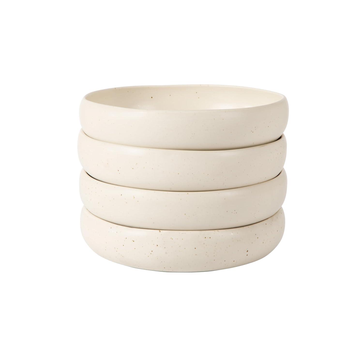 Bloomhouse Corcisa Clay 4 Piece Dinner, Pasta, Meal Bowl Set & Reviews | Wayfair