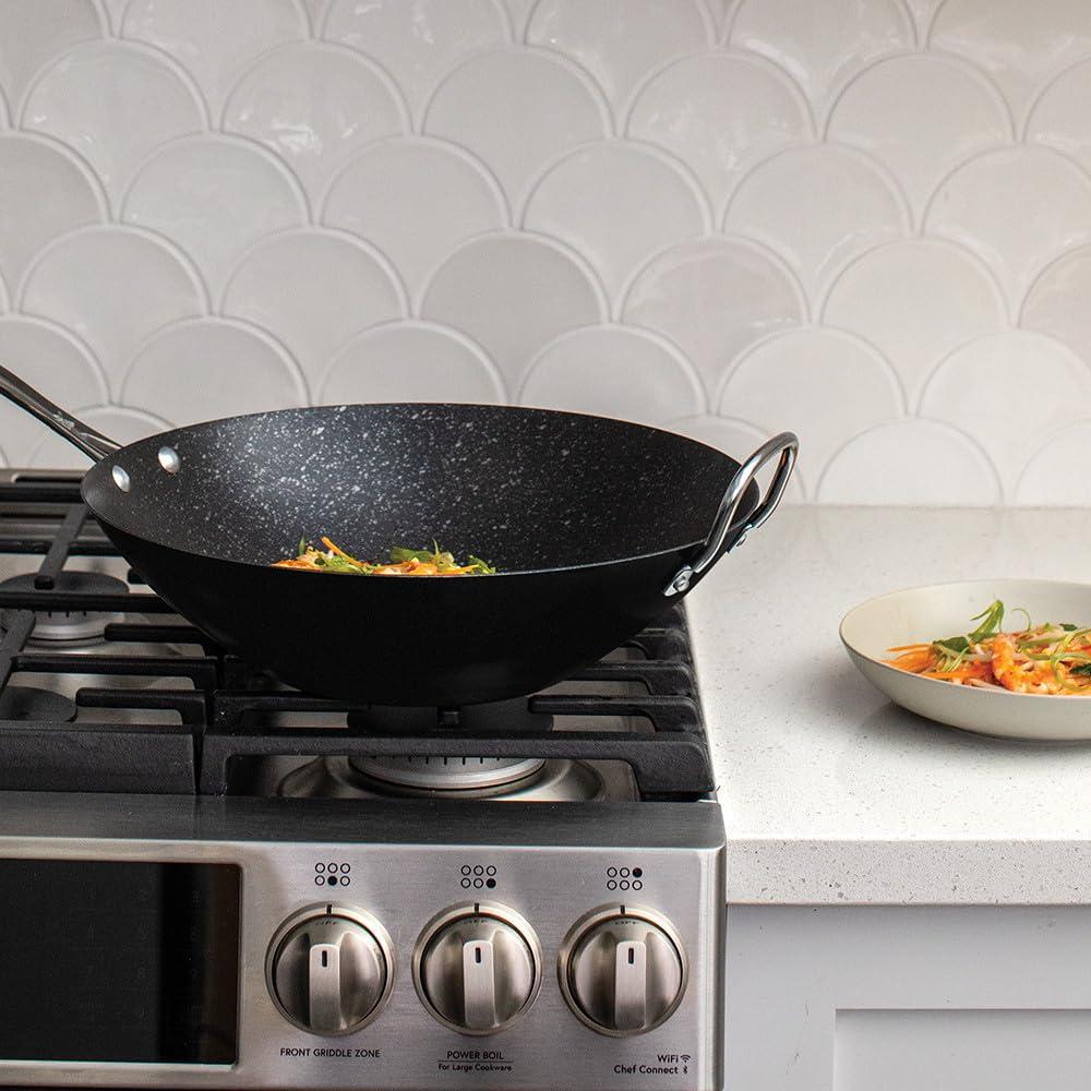 Nordic Ware ® Basalt 14" Spun Wok