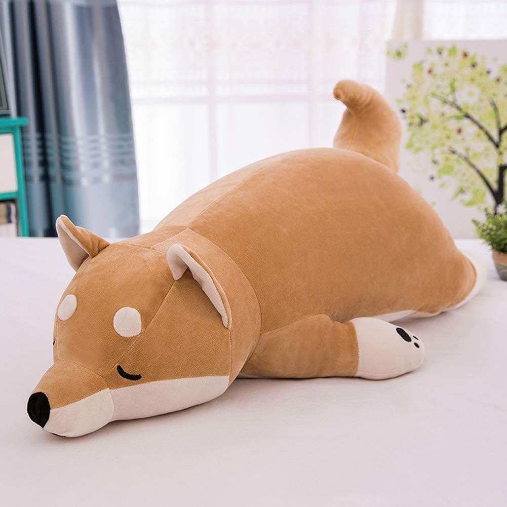 Stuffed Plush Shiba Inu Animal Toy 20 Inch Dog Corgi Akita Animal Stuffed Plushies Super Soft Cute Cuddly Pillow Cushion Stuff Dolls Gifts for Children Kids Boys Girls Room Decoration, 20Inches