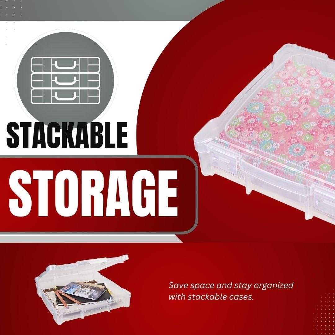 ArtBin Essentials Box-14.125"X13.625"X3" Translucent