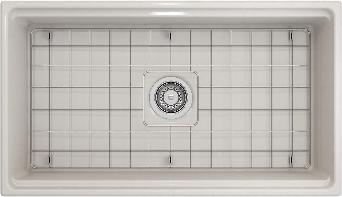 Contempo 33'' L Farmhouse Apron-Front Fireclay Kitchen Sink