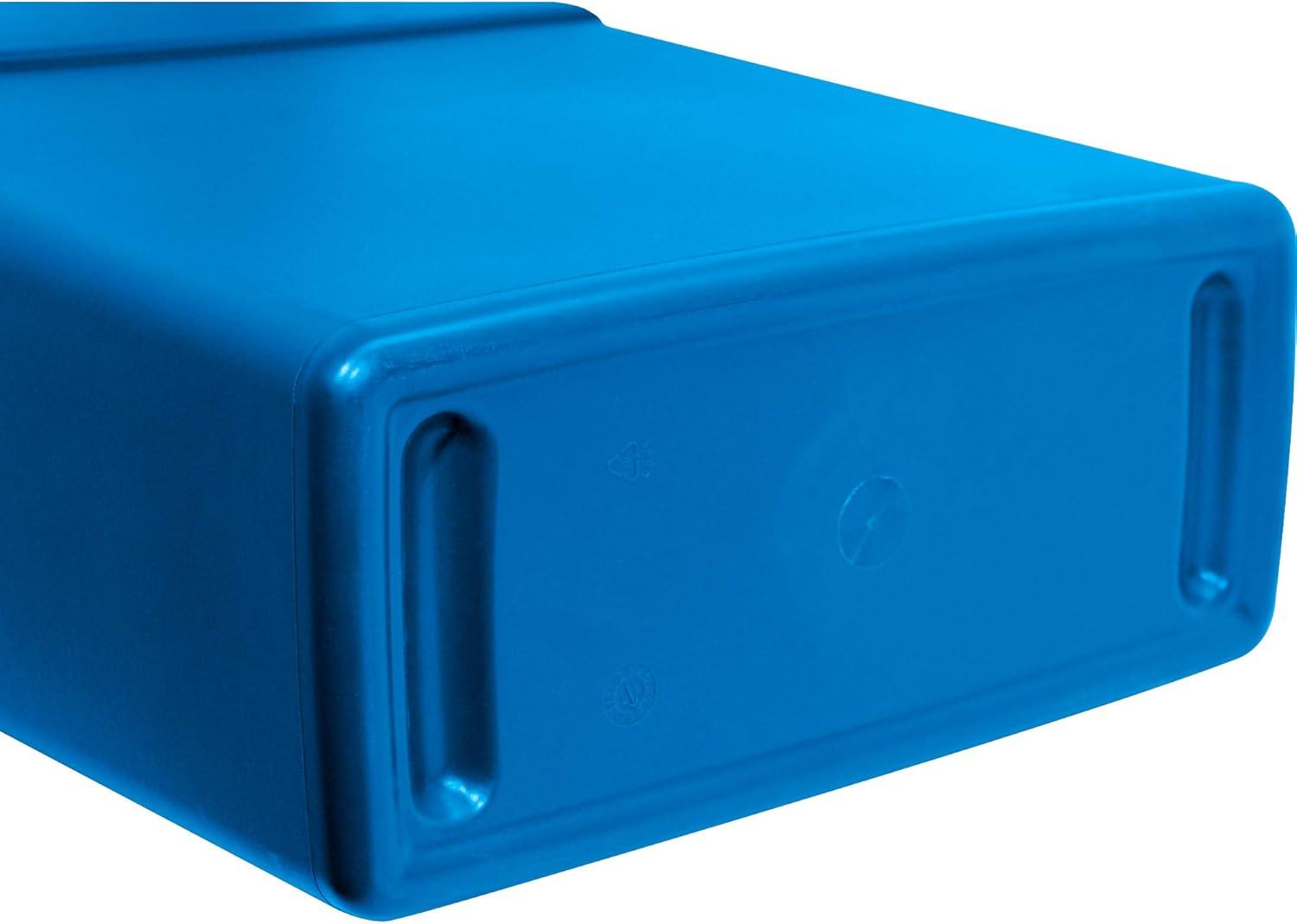 Genuine Joe Plastic Open Recycling Bin - 23 Gallons