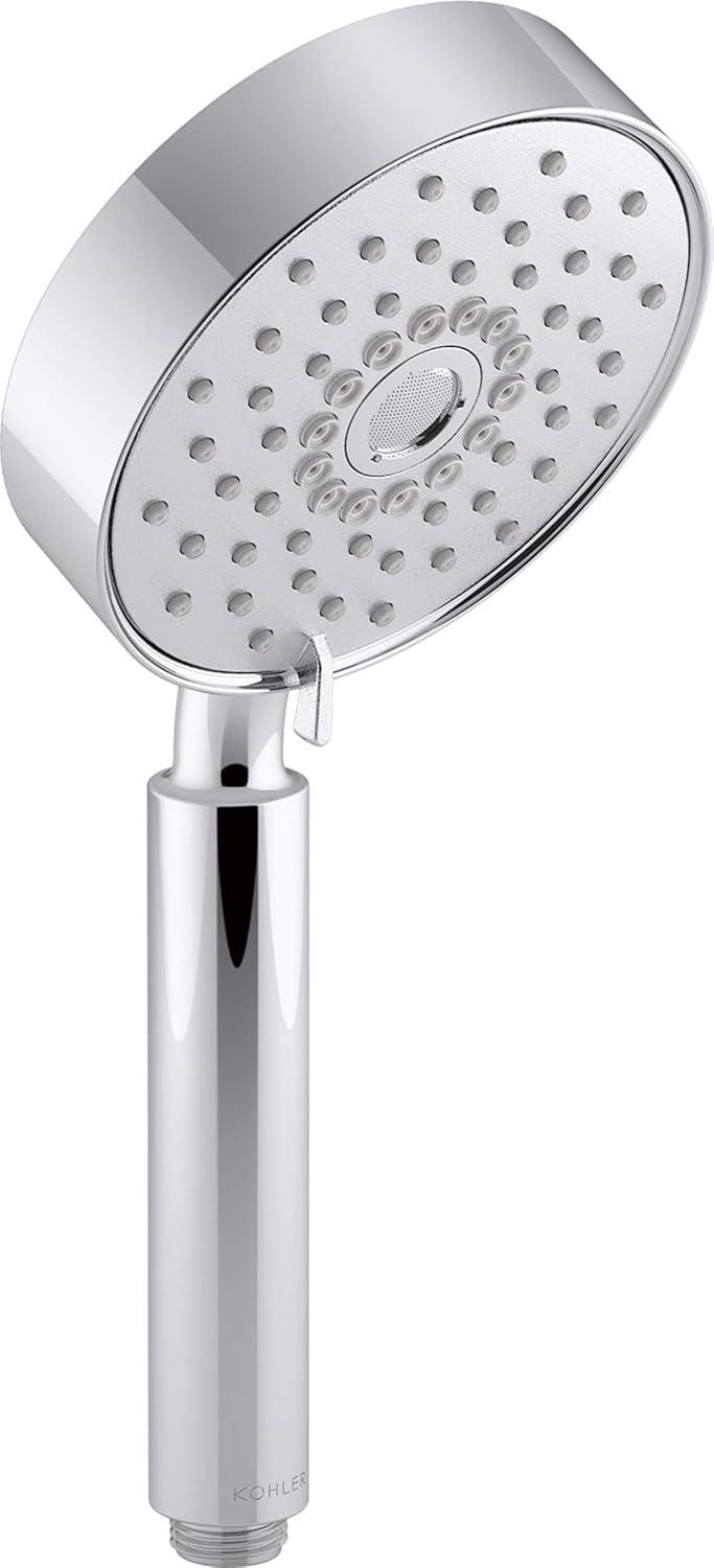 Polished Chrome Multi-Function Handheld Showerhead