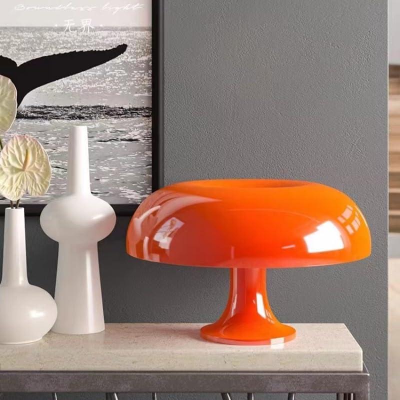 Virwir Mushroom Lamp Retro Vintage Table Lamp Elegant Aesthetic 20W Bedside Night Light for Women Kids Gifts