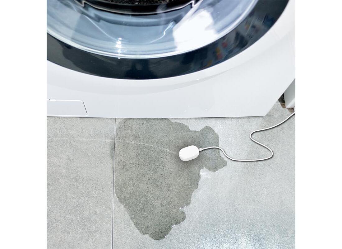 Swann Water Leak Alarm Sensor, Home Water Detector, Wireless Wi-Fi Connection, No Hub Required, Smartphone Alerts, Early Flood Detection