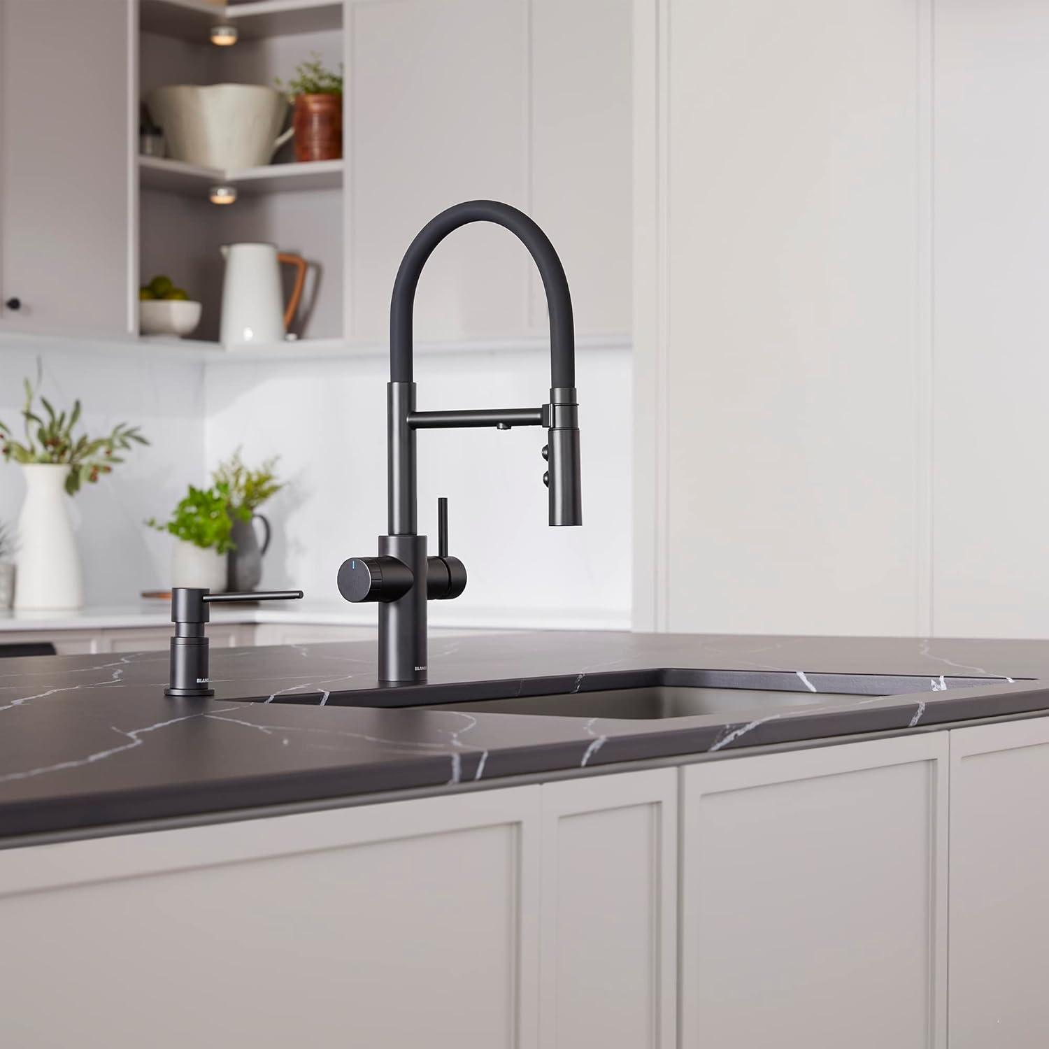 Catris Flexo Filter-Ready Semi-Pro Pull Down Single Handle Kitchen Faucet
