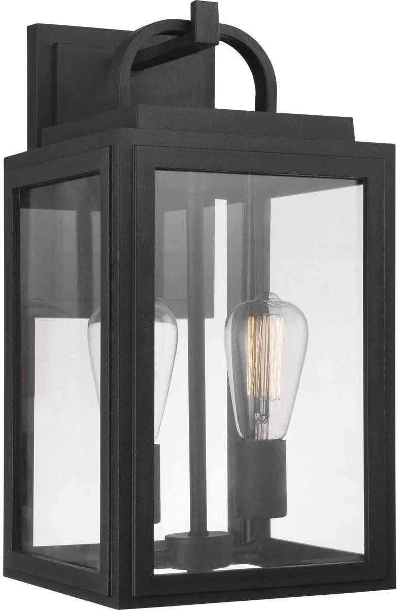 Grandbury Black Bronze 2-Light Outdoor Hanging Lantern