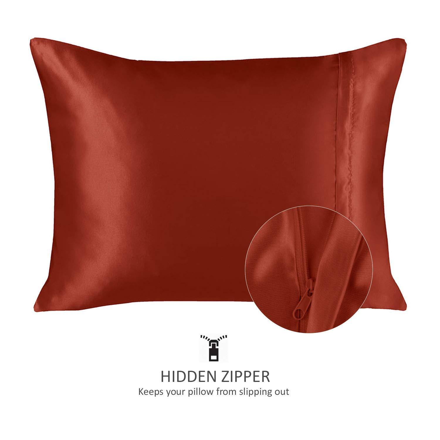 Shopbedding Blissford Satin Pillowcase with Zipper