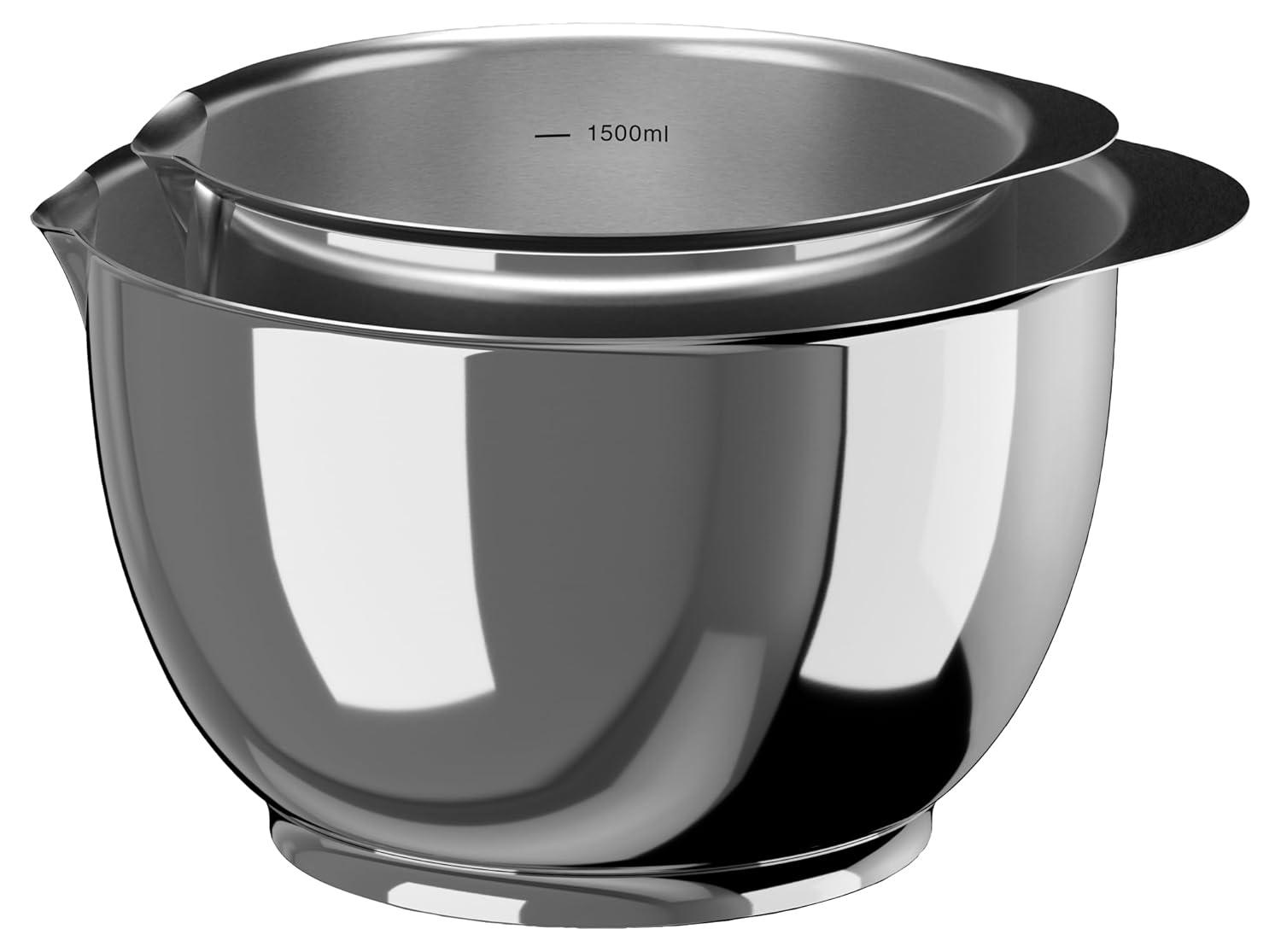 Rosti Margrethe Mixing Bowl Stainless Steel, Set of 2