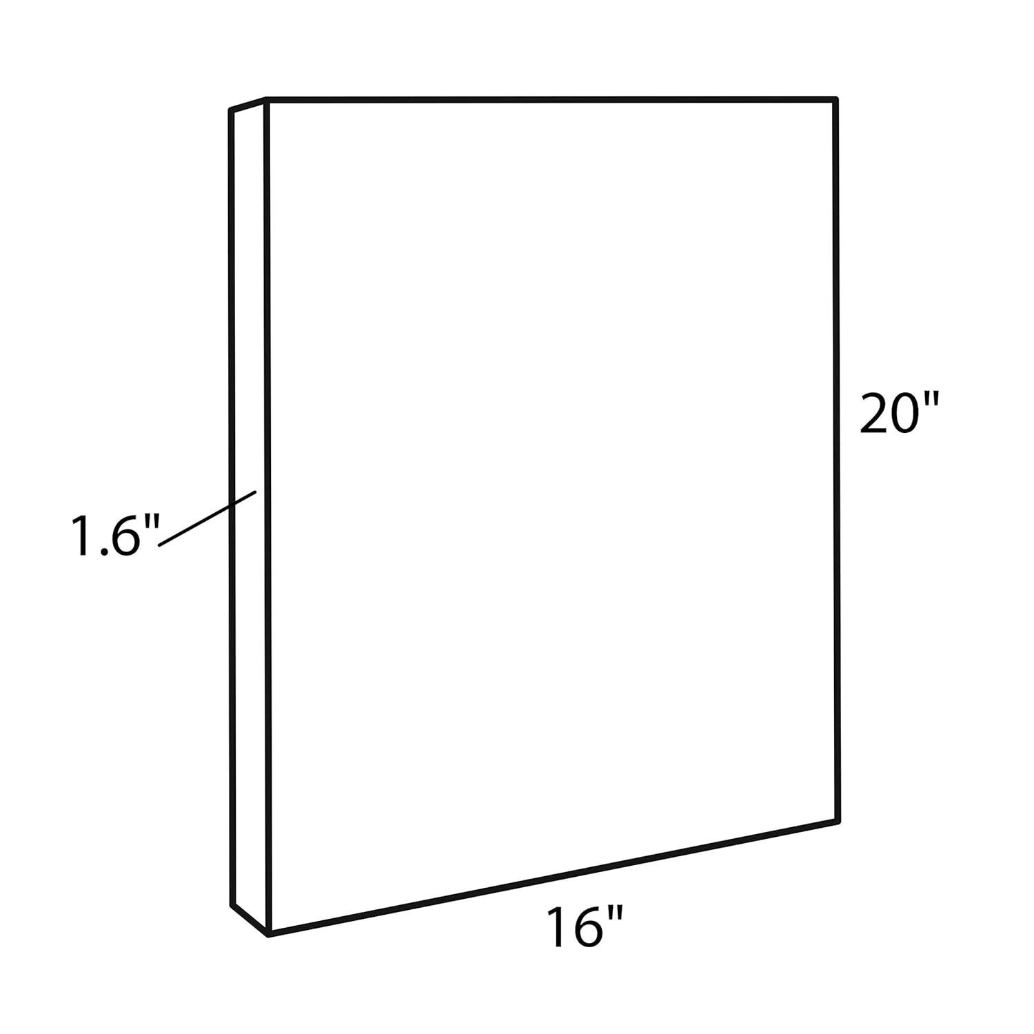 16" x 20" Blake Love Each Other by Kelly Knaga Framed Printed Glass Natural - Kate & Laurel All Things Decor