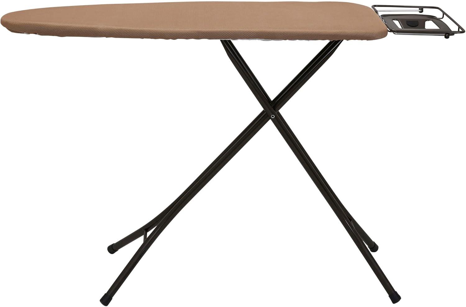 Household Essentials Mega Wide Top Ironing Board 4 Legs Antique Bronze Frame