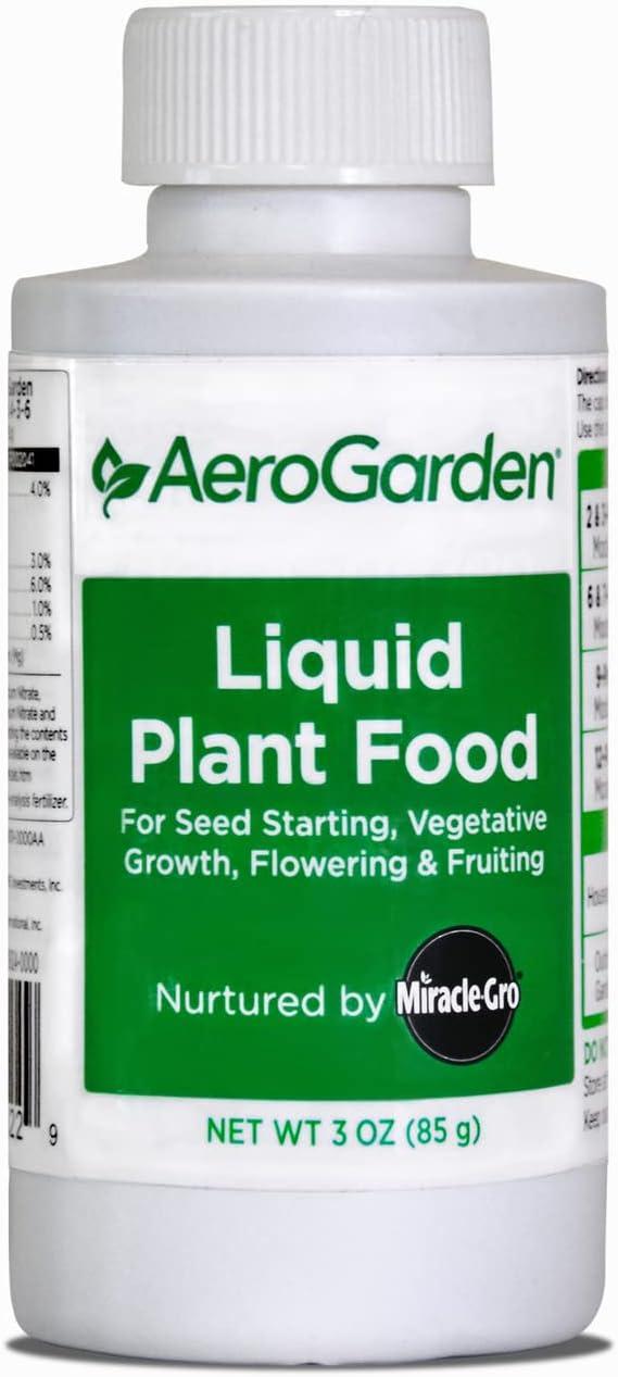 3oz Liquid Nutrients for Hydroponics and Houseplants