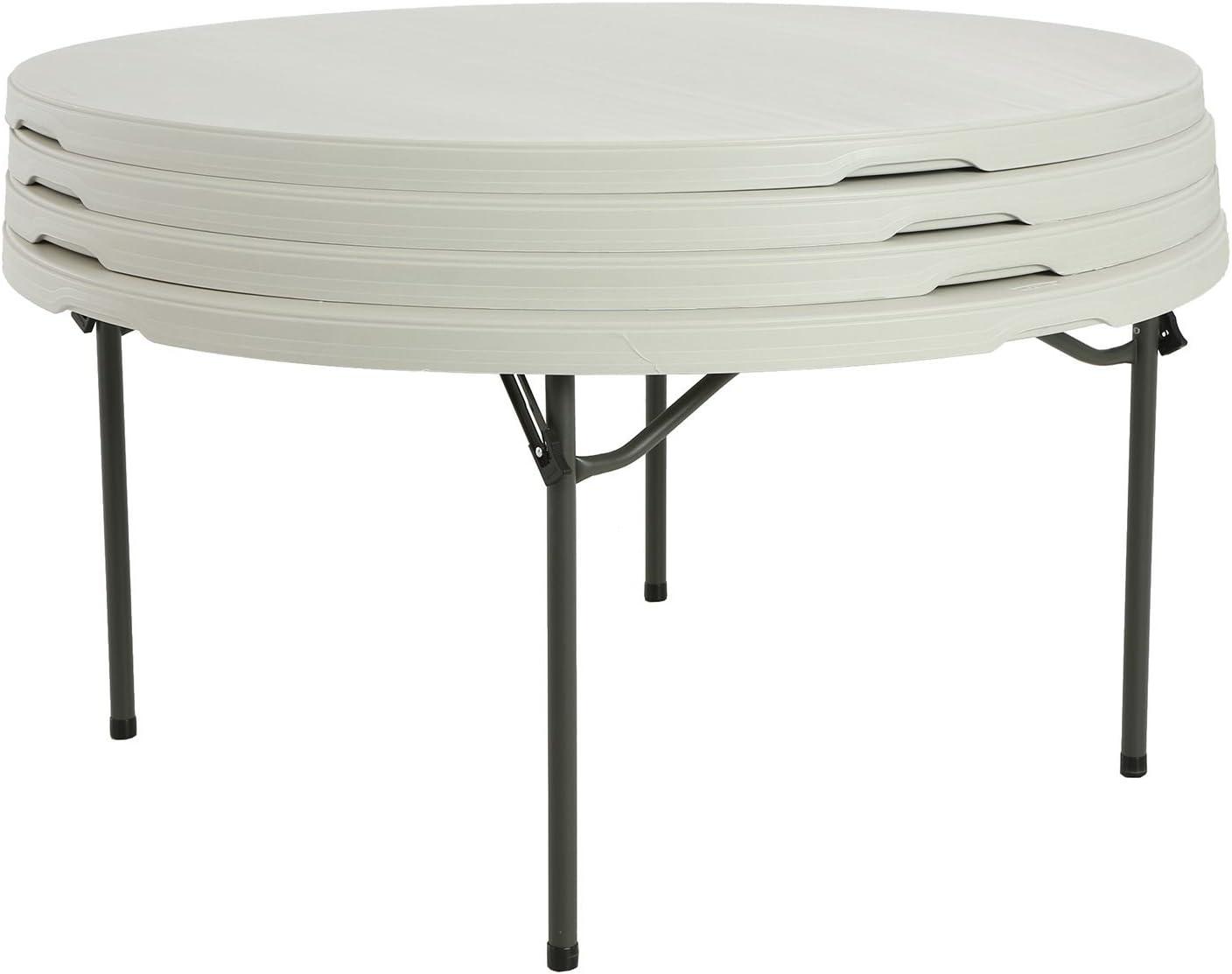 Lifetime 60-inch Round Nesting Table - 4 Pk (Commercial) - 480301