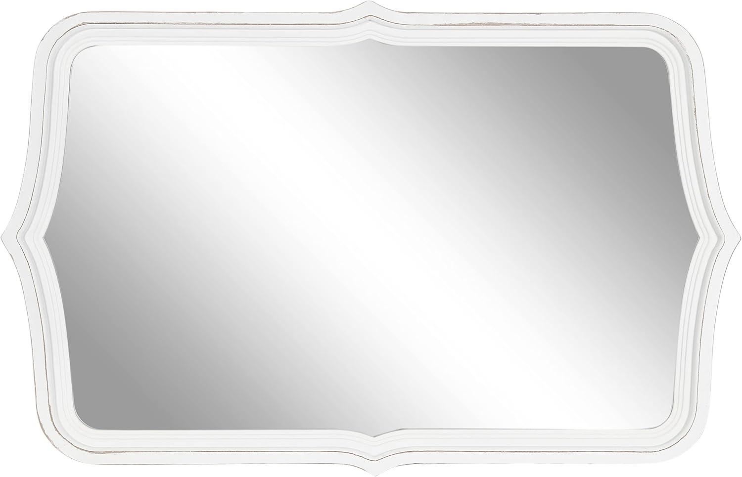 23"x35" Preble Decorative Scallop Wall Mirror - Kate & Laurel All Things Decor