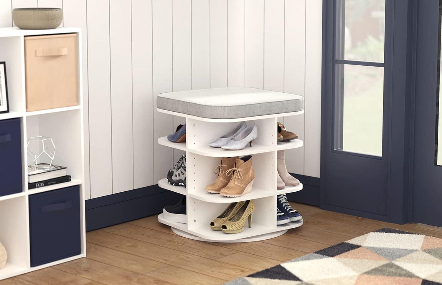 ClosetMaid 12 Pair Shoe Storage Bench