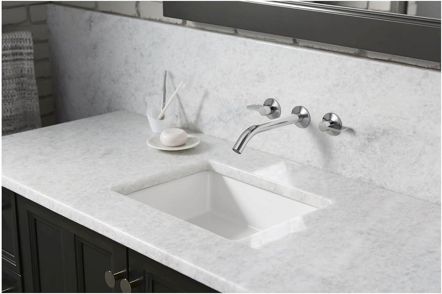 Components Wall-Mount Bathroom Sink Faucet Trim