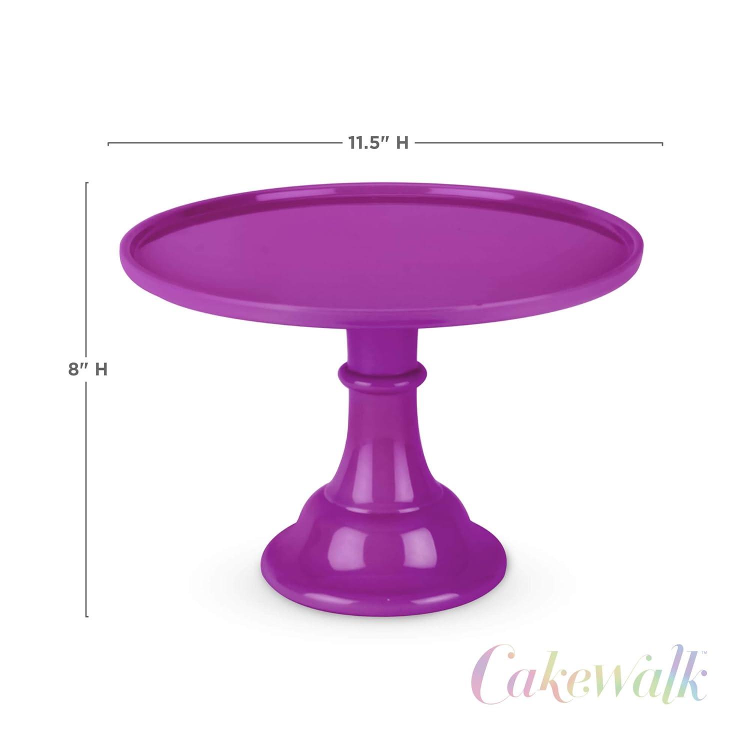 Twine Fuschia Melamine Cake Stand, Cupcake Stand, Home Decor, Food Service, Dessert Accessory, Fuschia, Set of 1