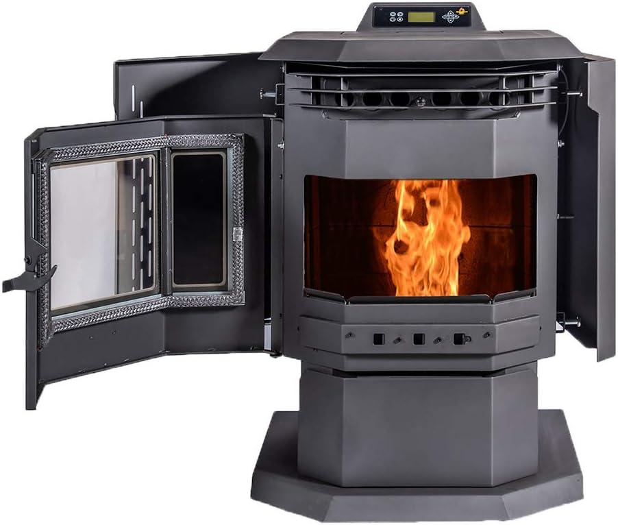 ComfortBilt Pellet Stoves HP21-Black-SS Pellet Stove